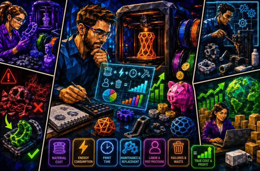 Hidden costs of 3D print – price estimate guide