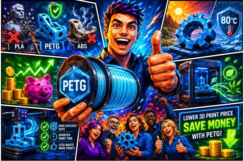The big price comparison: Is PETG the most economical choice for business?