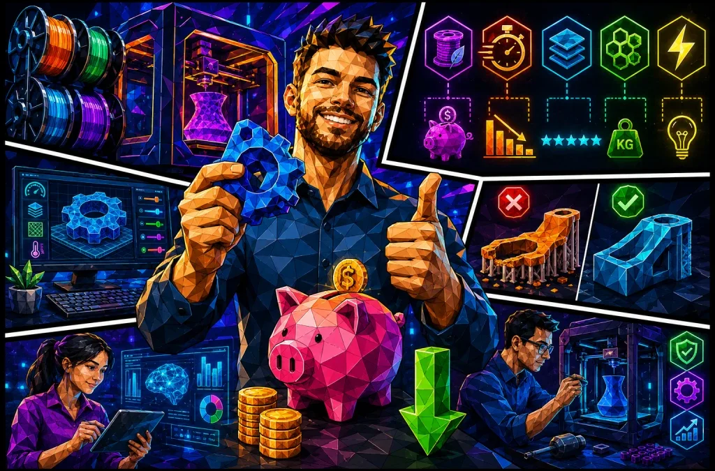 Machine settings, price & 3D printing